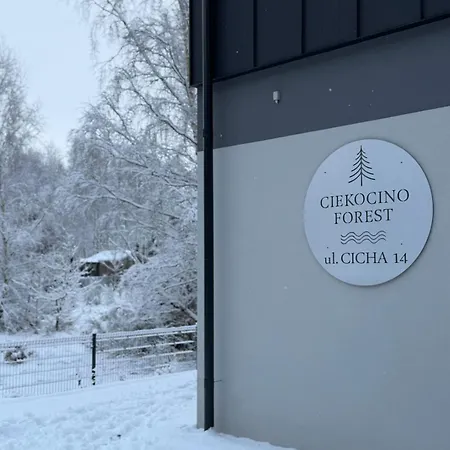Forest Nad Morzem Z Jacuzzi * Ciekocino